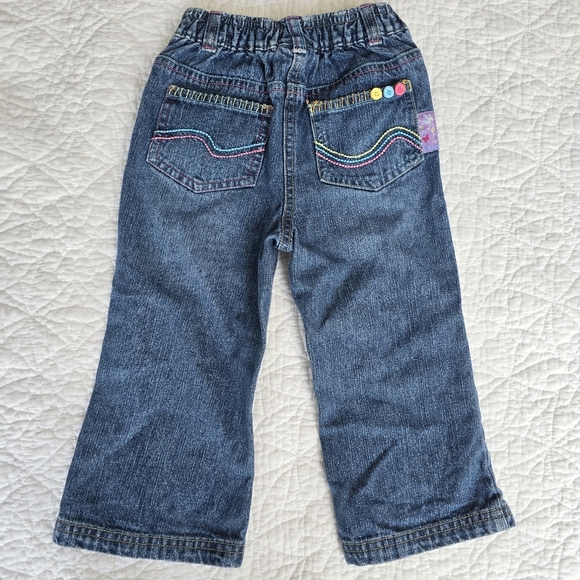Vintage Y2K Disney Tinkerbell Embroidered Toddler Jeans - Picture 8 of 11